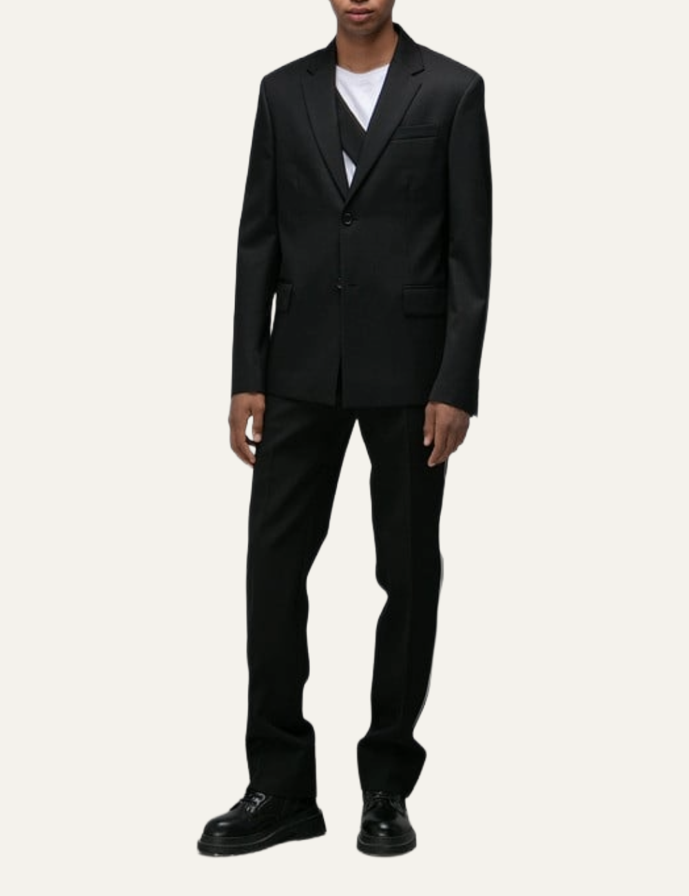 OFF WHITE OW EMB WO STRAP RELAX SB JKT