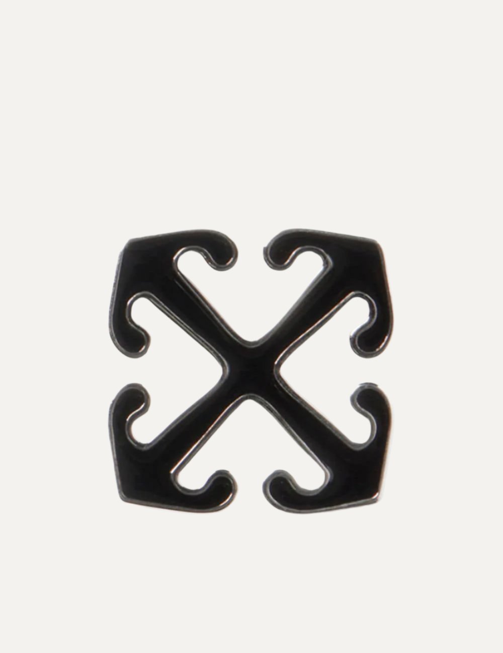 オフホワイト off-white Arrow Mono ピアス Off-White（オフホワイト