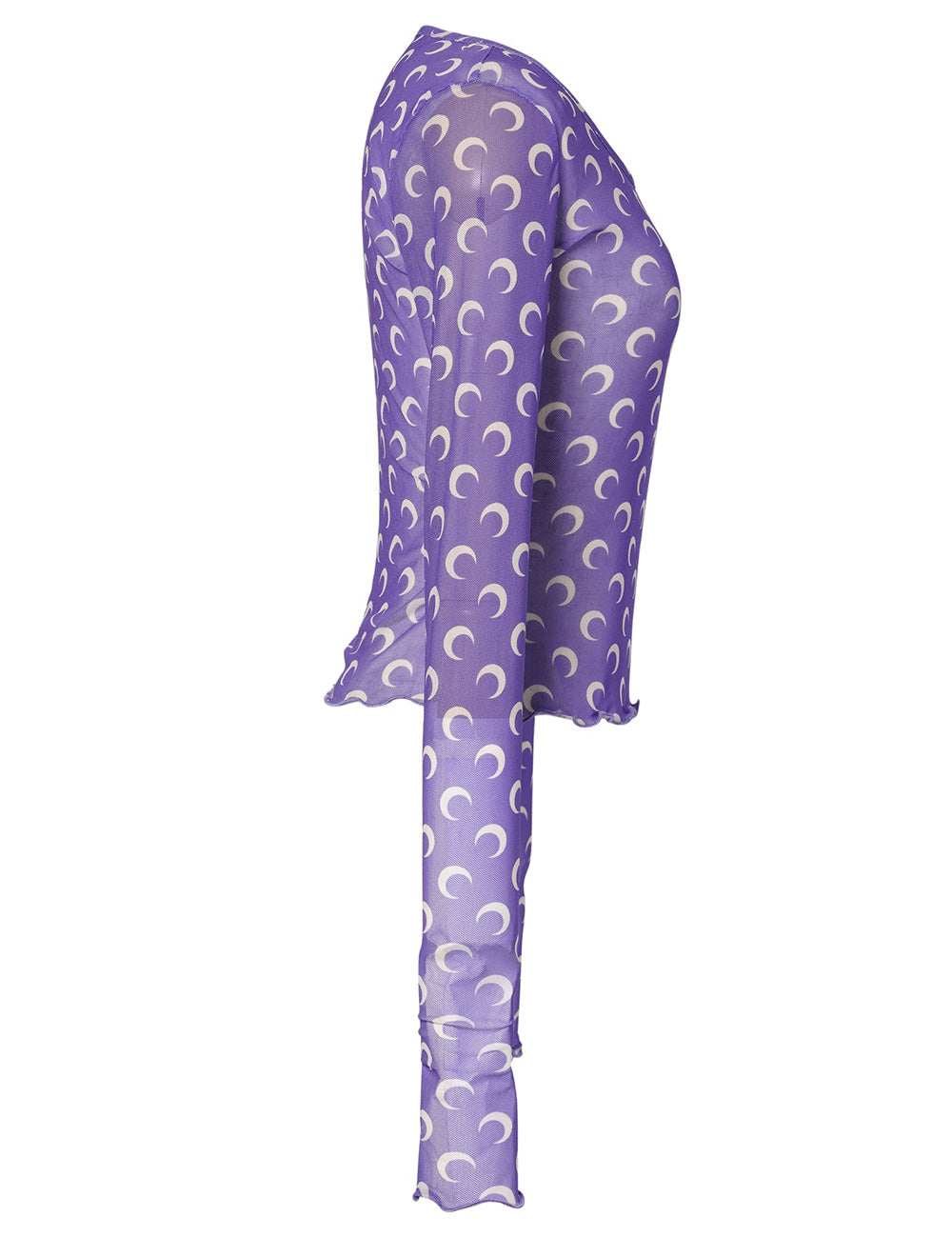 MARINE SERRE MOON SS CROP TOP