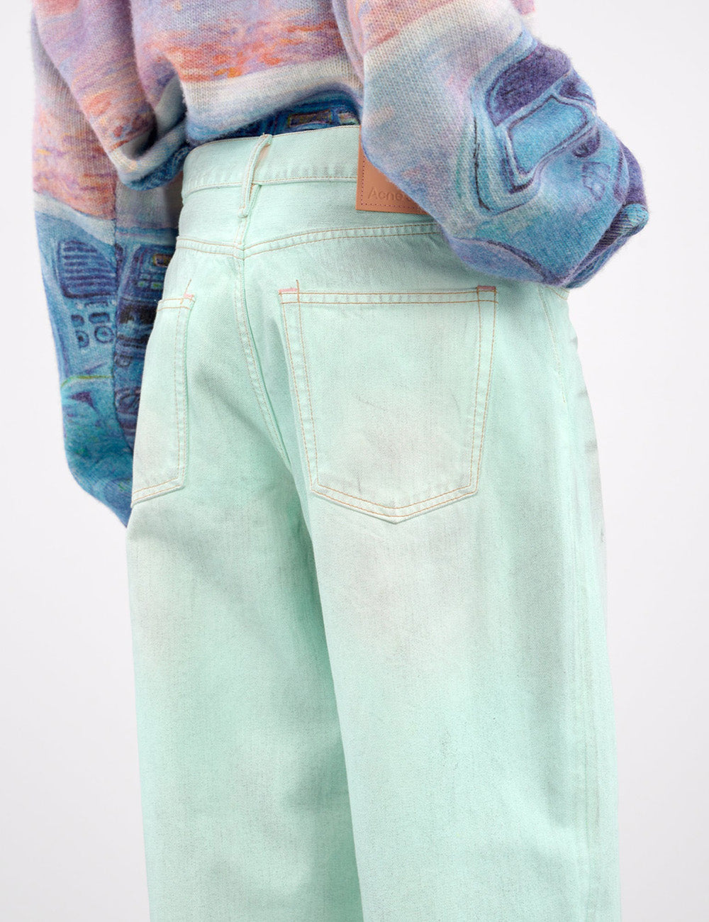 ACNE STUDIOS 1981M FN TRAFFIC MINT