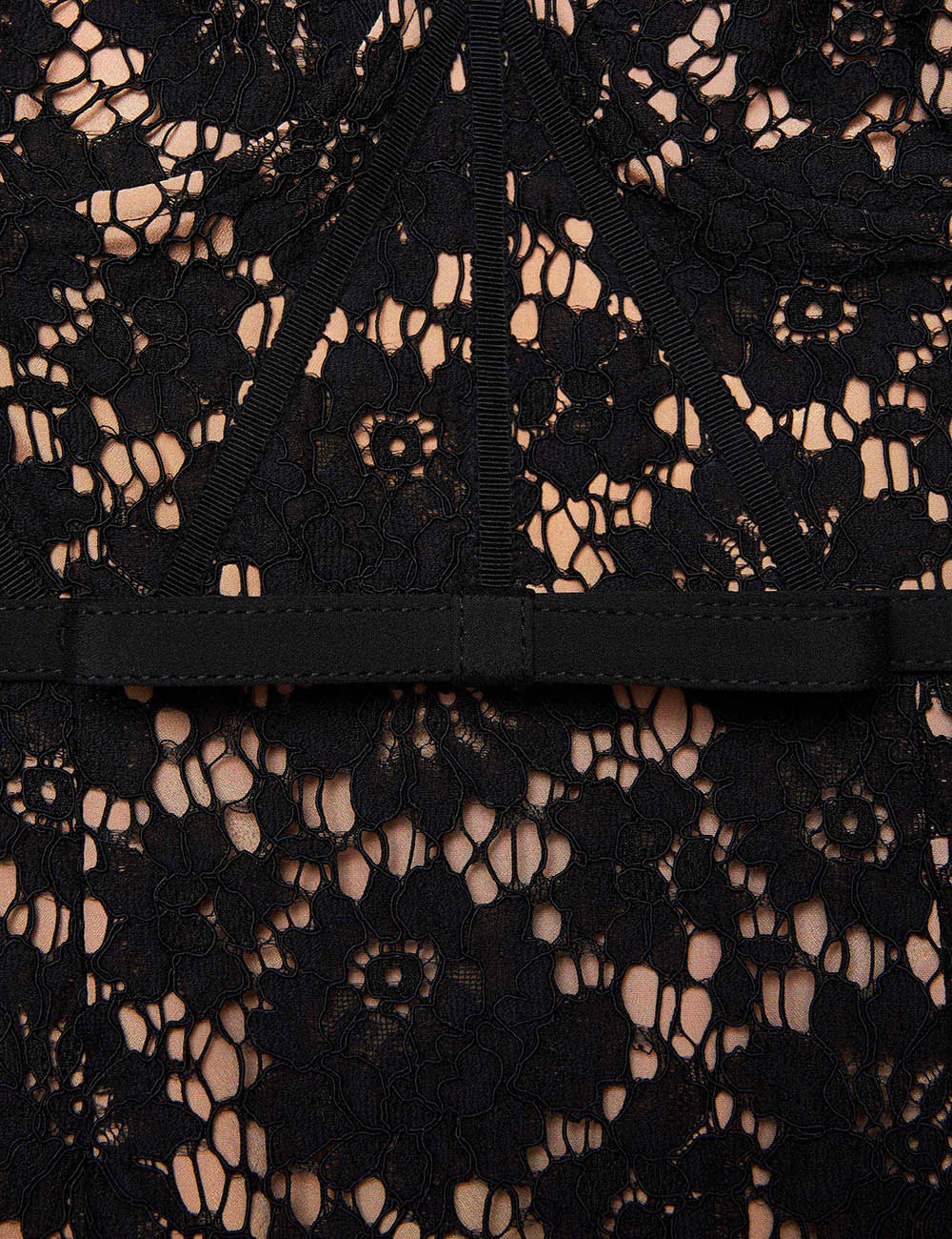 SELF-PORTRAIT LACE MIDI DRESS