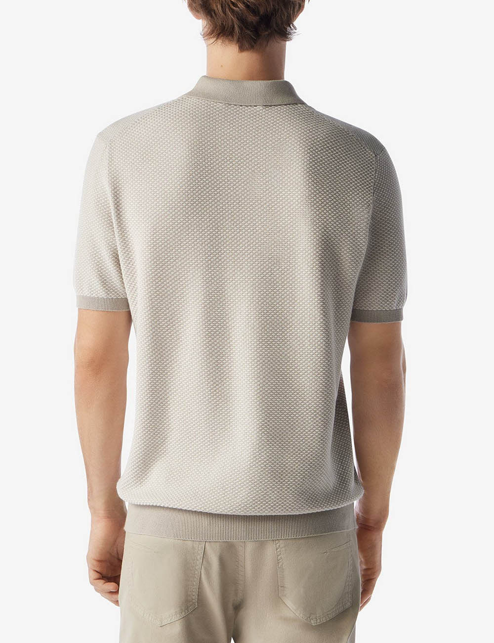 CORNELIANI KNITWEAR EGYPTIAN POLO SHIRT