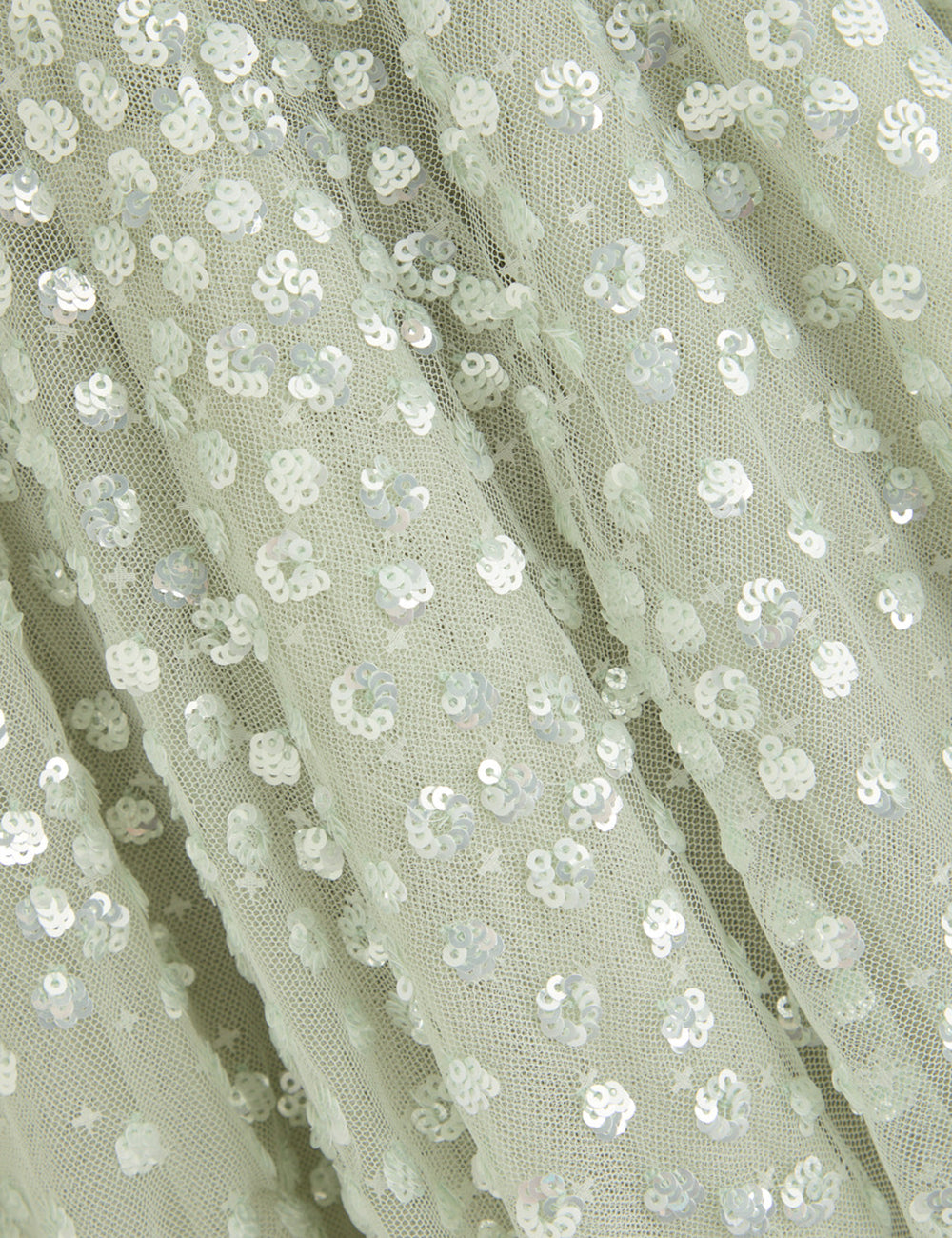 NEEDLE & THREAD LEILA DOT V-NECK