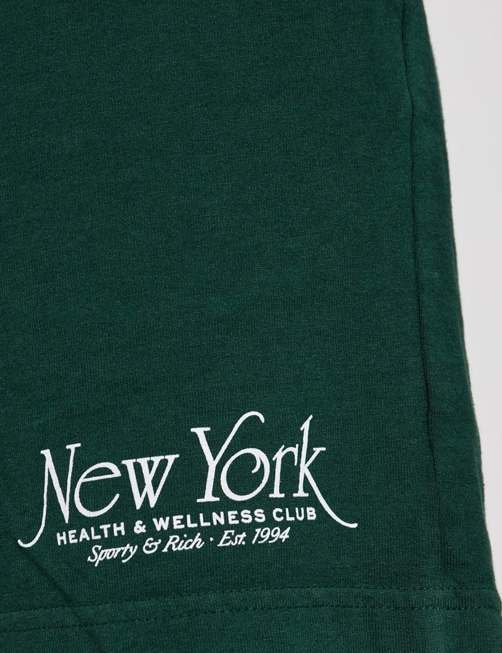 SPORTY & RICH NY 94 GYM SHORTS