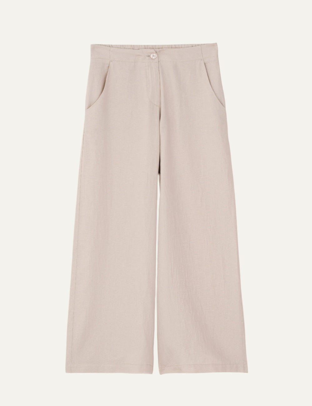PHILOSOPHY LYOCELL LINEN WIDE LEG PANTS