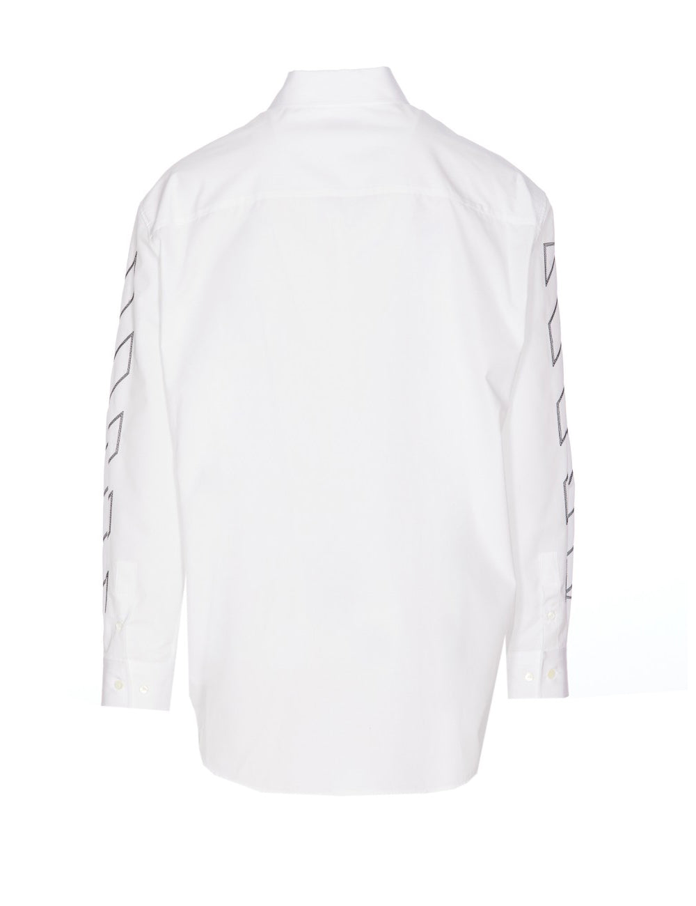 OFF WHITE DIAG OUTL POPL OVER SHIRT