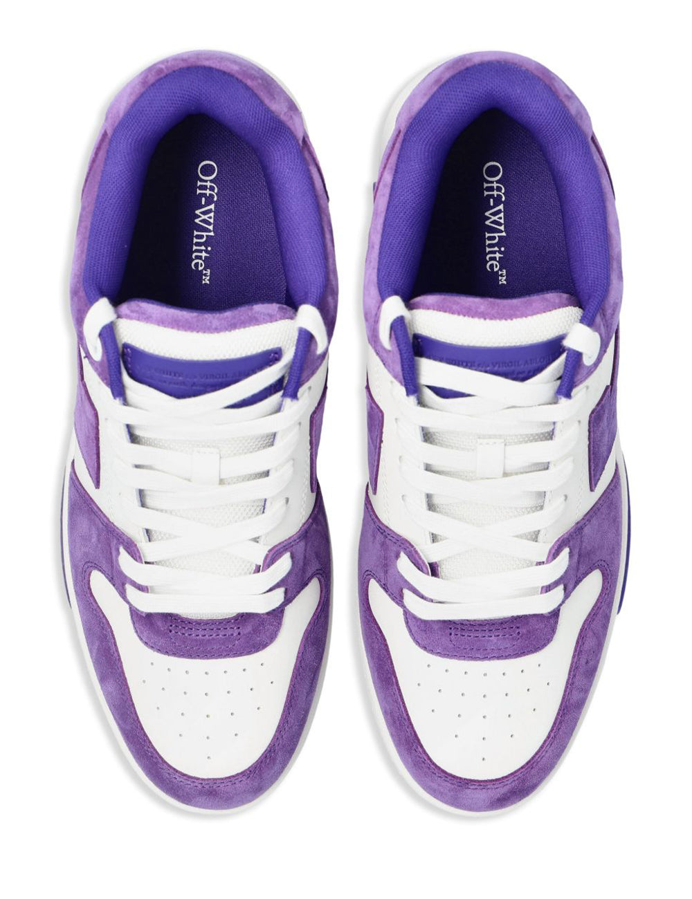 OFF WHITE OUT OF OFFICE SUEDE