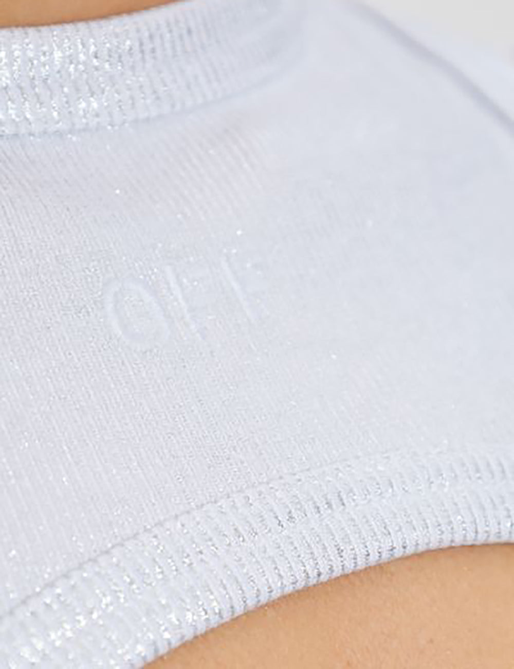 OFF WHITE OFF COATED RIB CUT OUT DRE