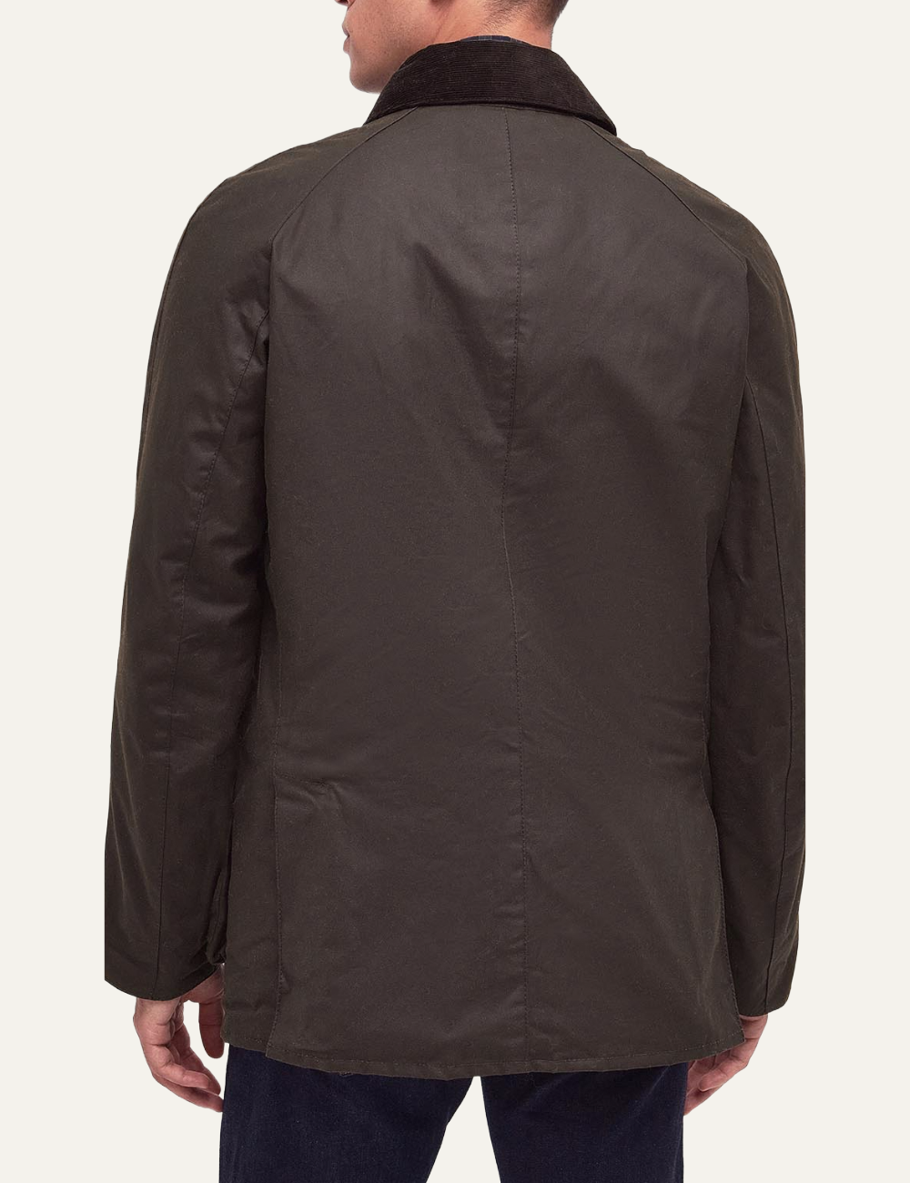 BARBOUR ASHBY WAX JACKET OLIVE