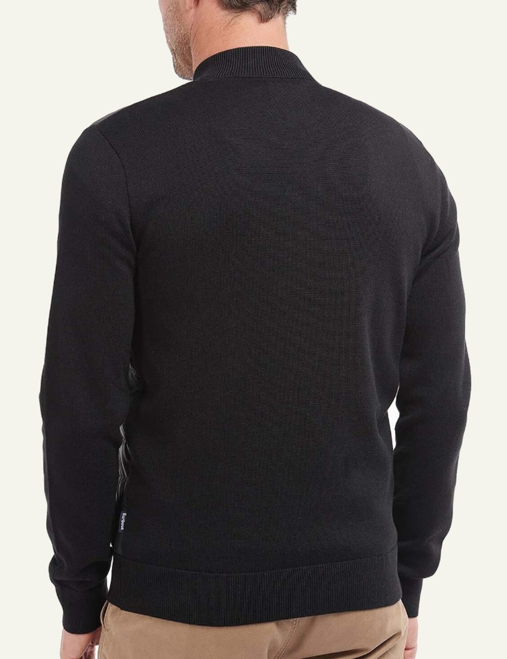 BARBOUR ZIP THROUGH KNITTED JUMPER