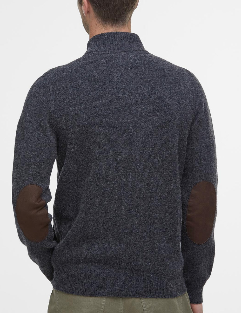 BARBOUR PATCH ZIP THROUGH KNITTED JUMPER