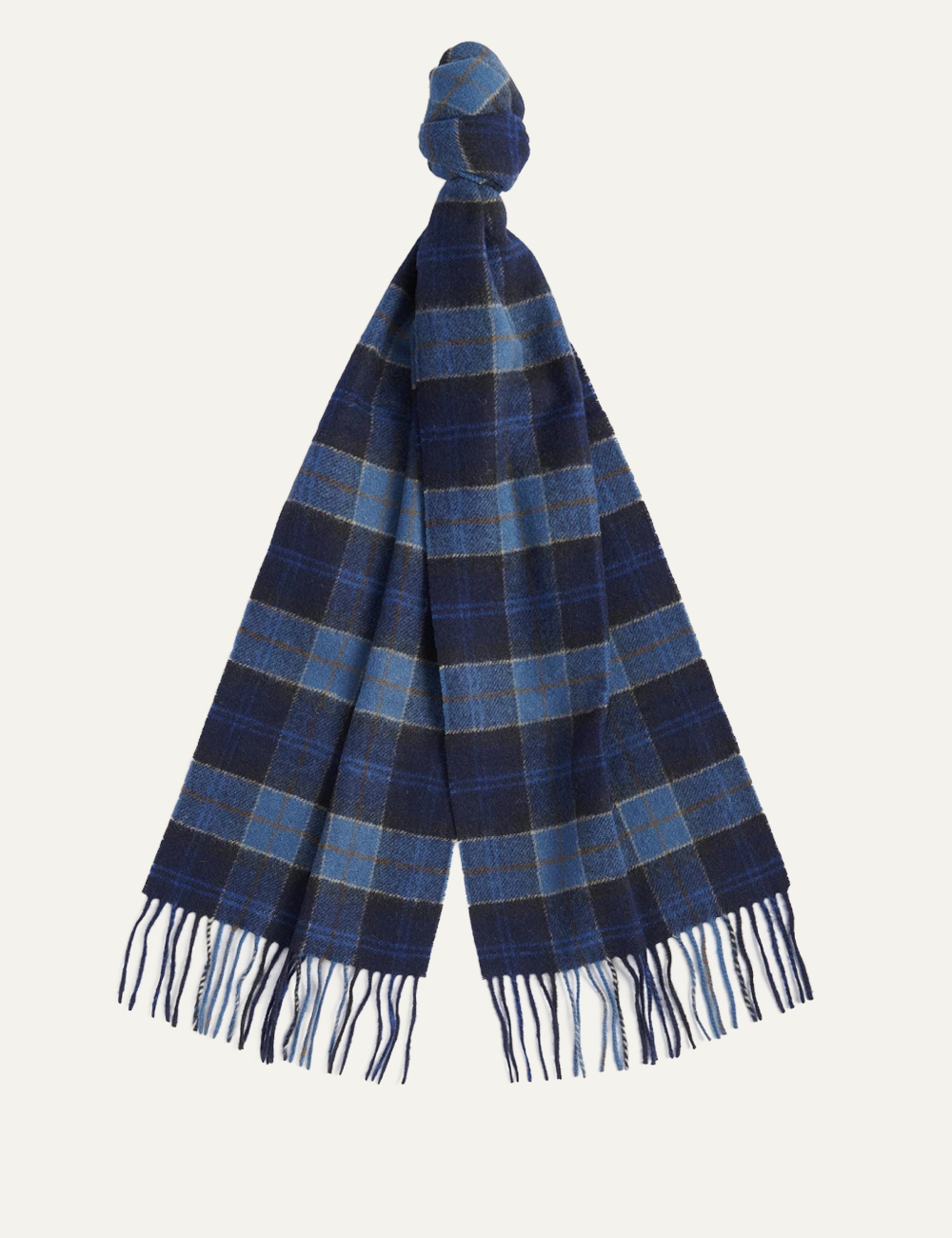 BARBOUR TARTAN LAMBSWOOL SCARF