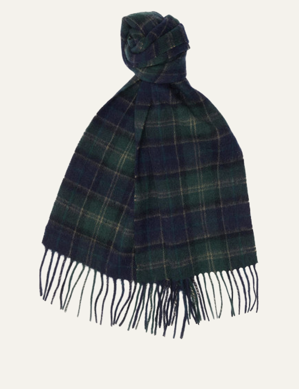 BARBOUR TARTAN SCARF & GLOVE GIFT SET