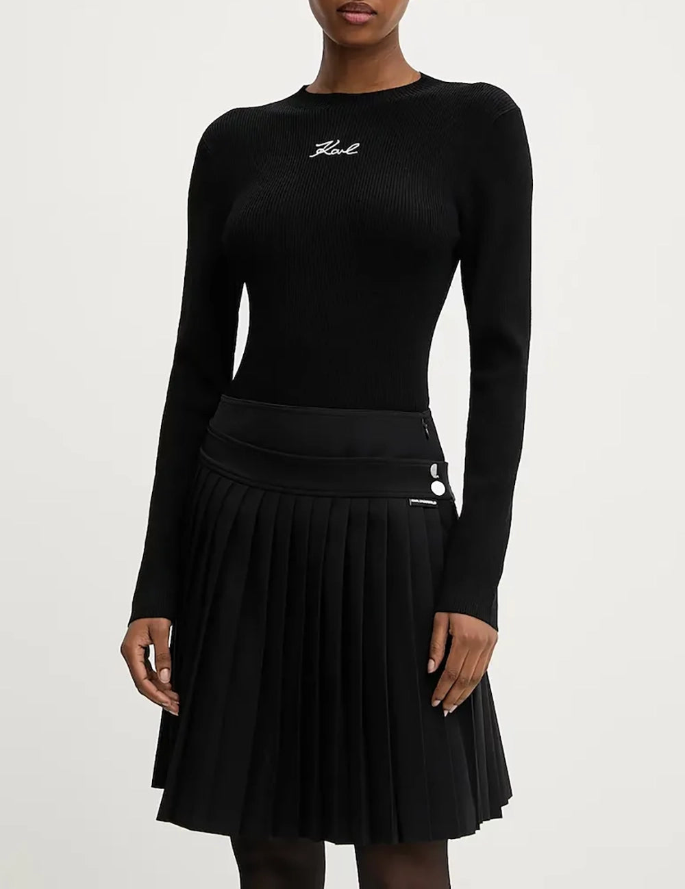 KARL LAGERFELD PLEATED SKIRT