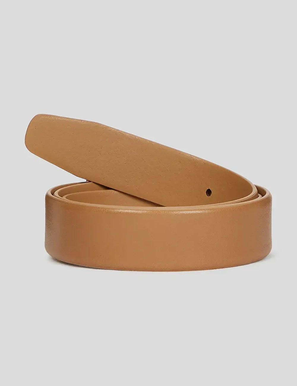 KARL LAGERFELD ROUND H3 BELT CARAMEL