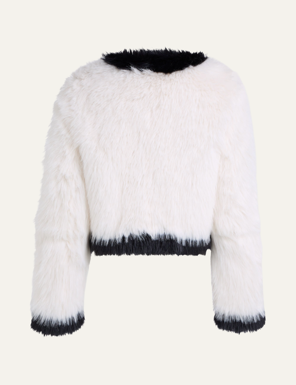 KARL LAGERFELD FAUX FUR JACKET