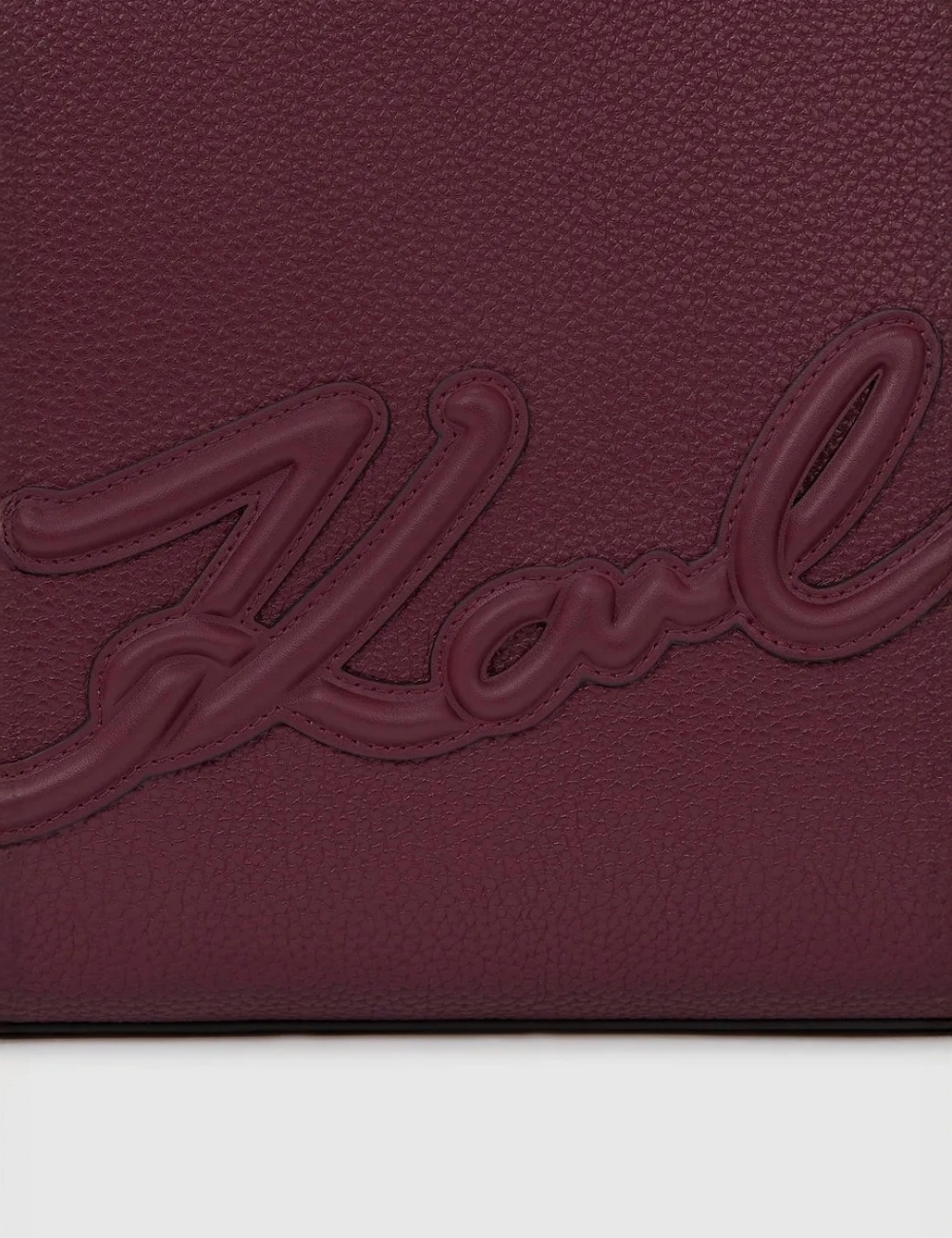 KARL LAGERFELD K/SKUARE EW MD TOTE GRAINY