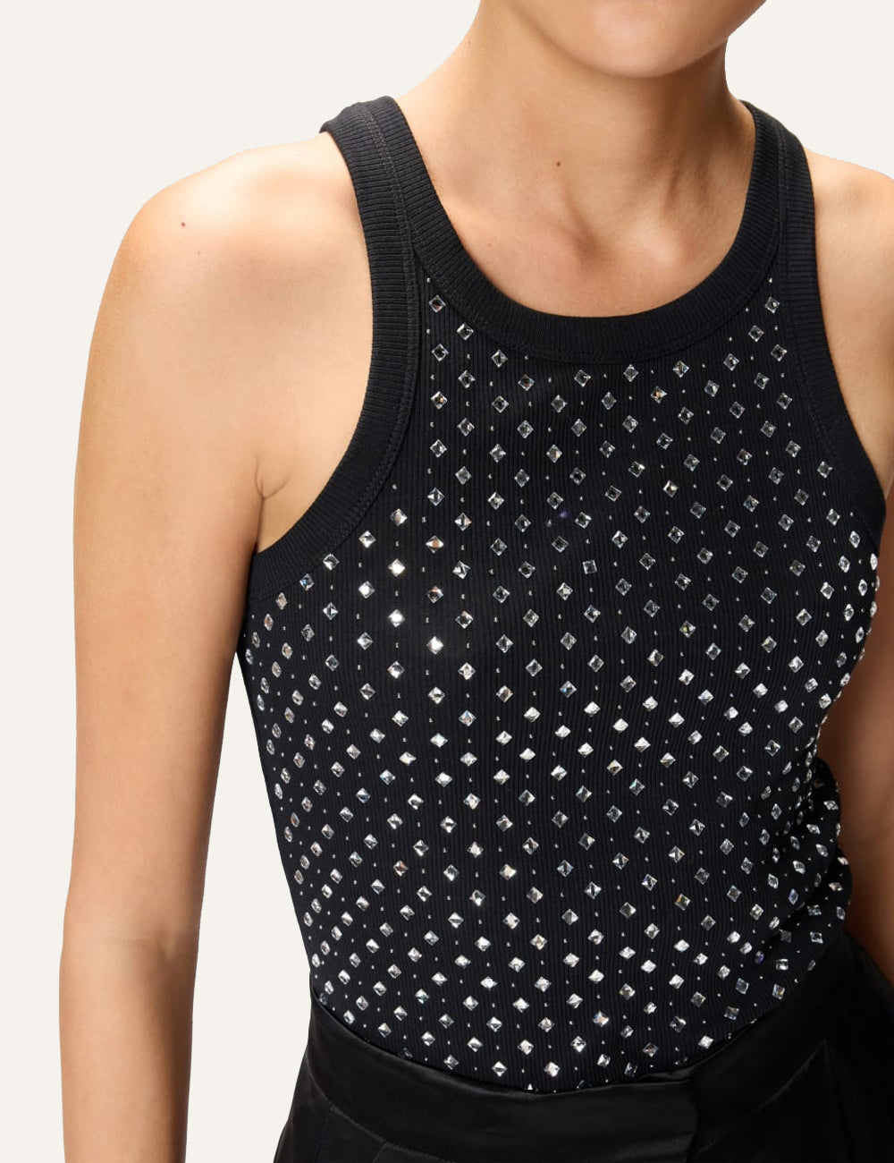 PINKO ANNITA TOP BLACK