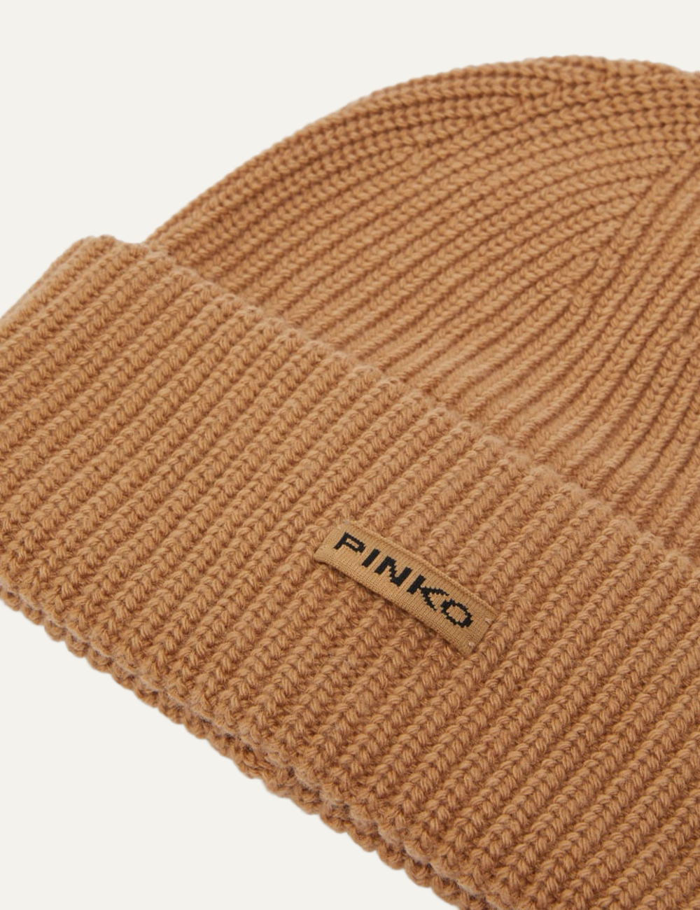 PINKO BOSNIA BEANIE BEIGE