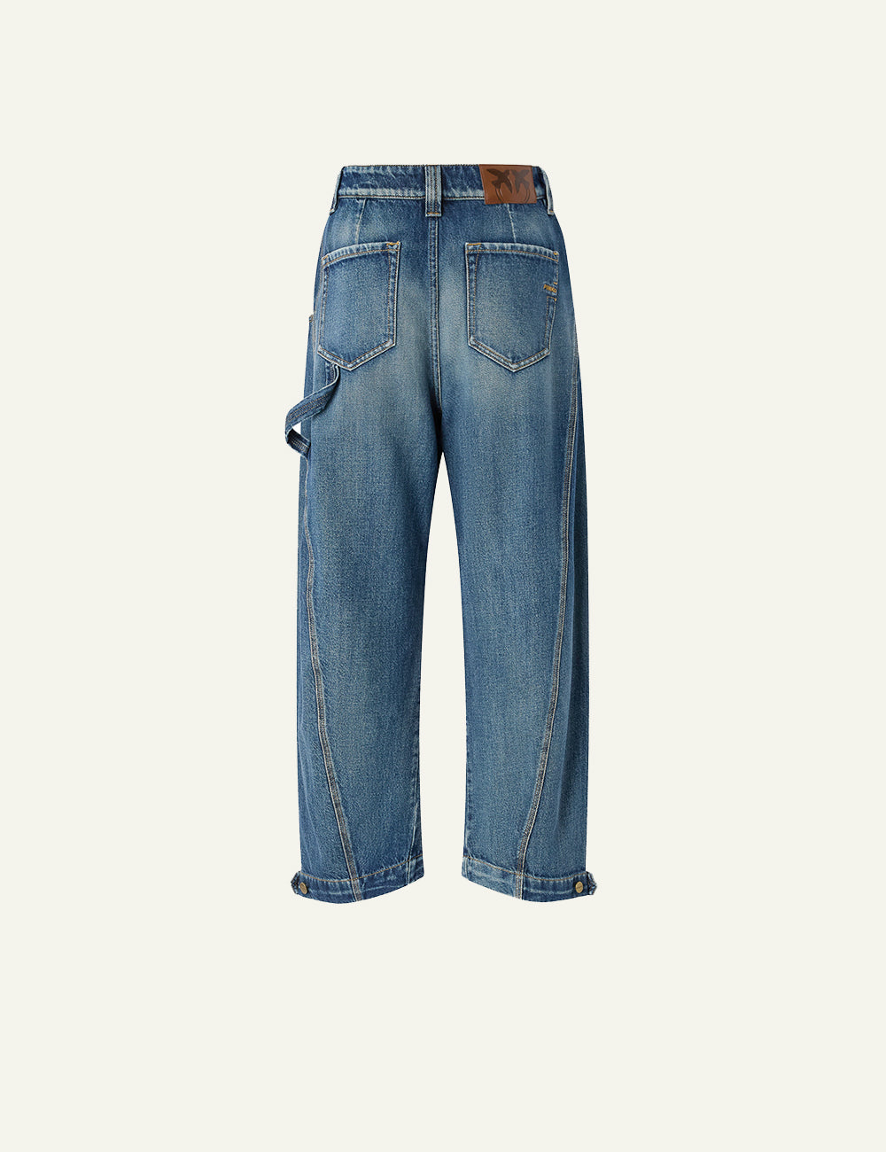 PINKO SICURO ZIP TROUSERS