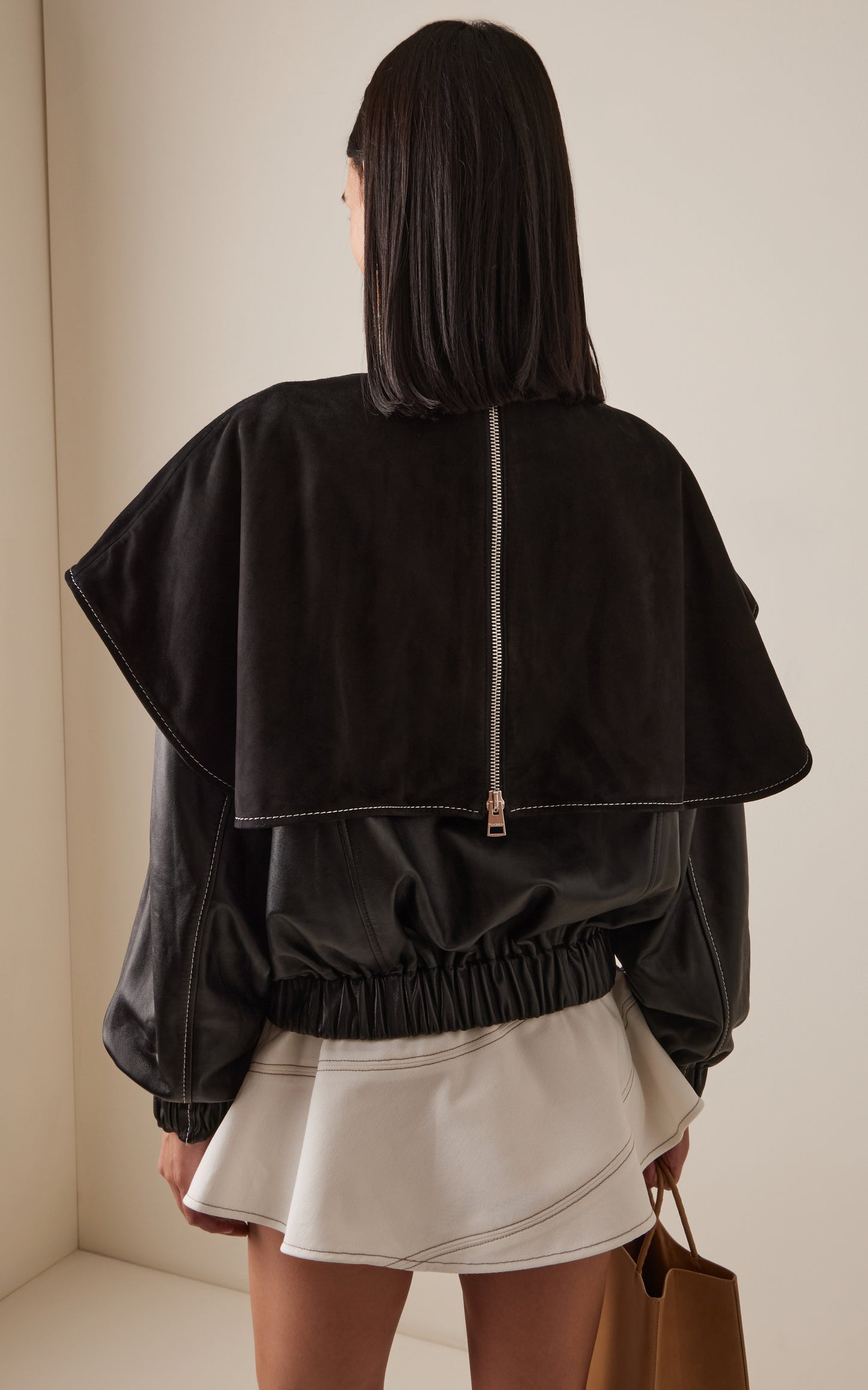 JWANDERSON COLLAR BOMBER JACKET