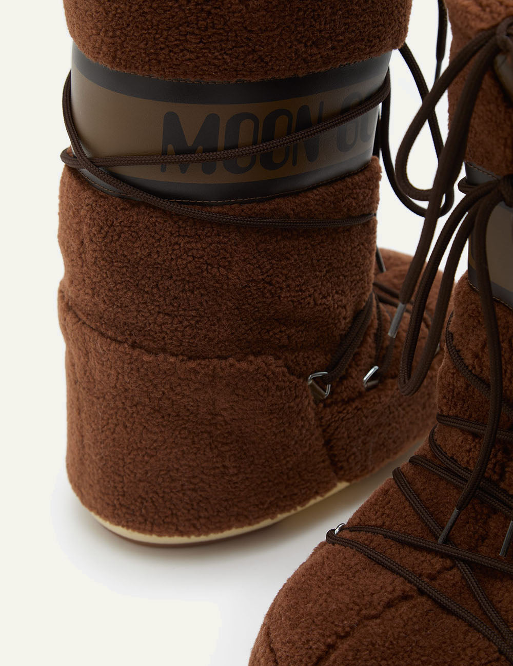 MOON BOOT MB ICON FLEECE BROWN