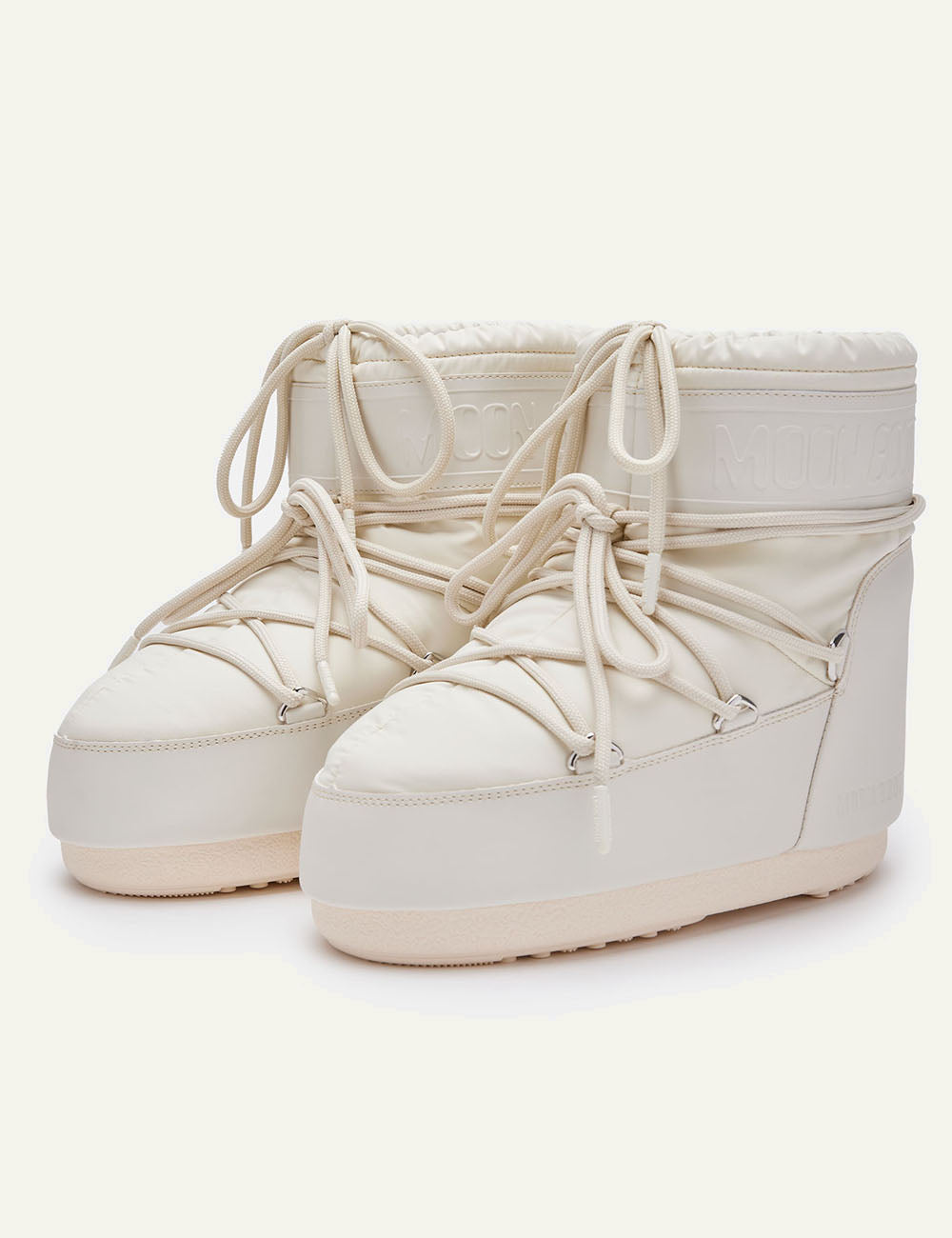MOON BOOT MB ICON LOW RUBBER CREAM