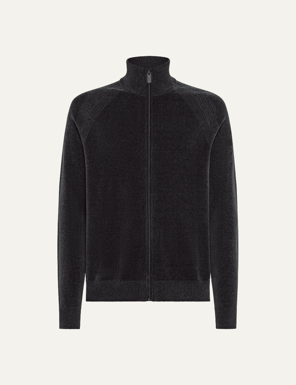 RRD VELVET FULL ZIP KNIT