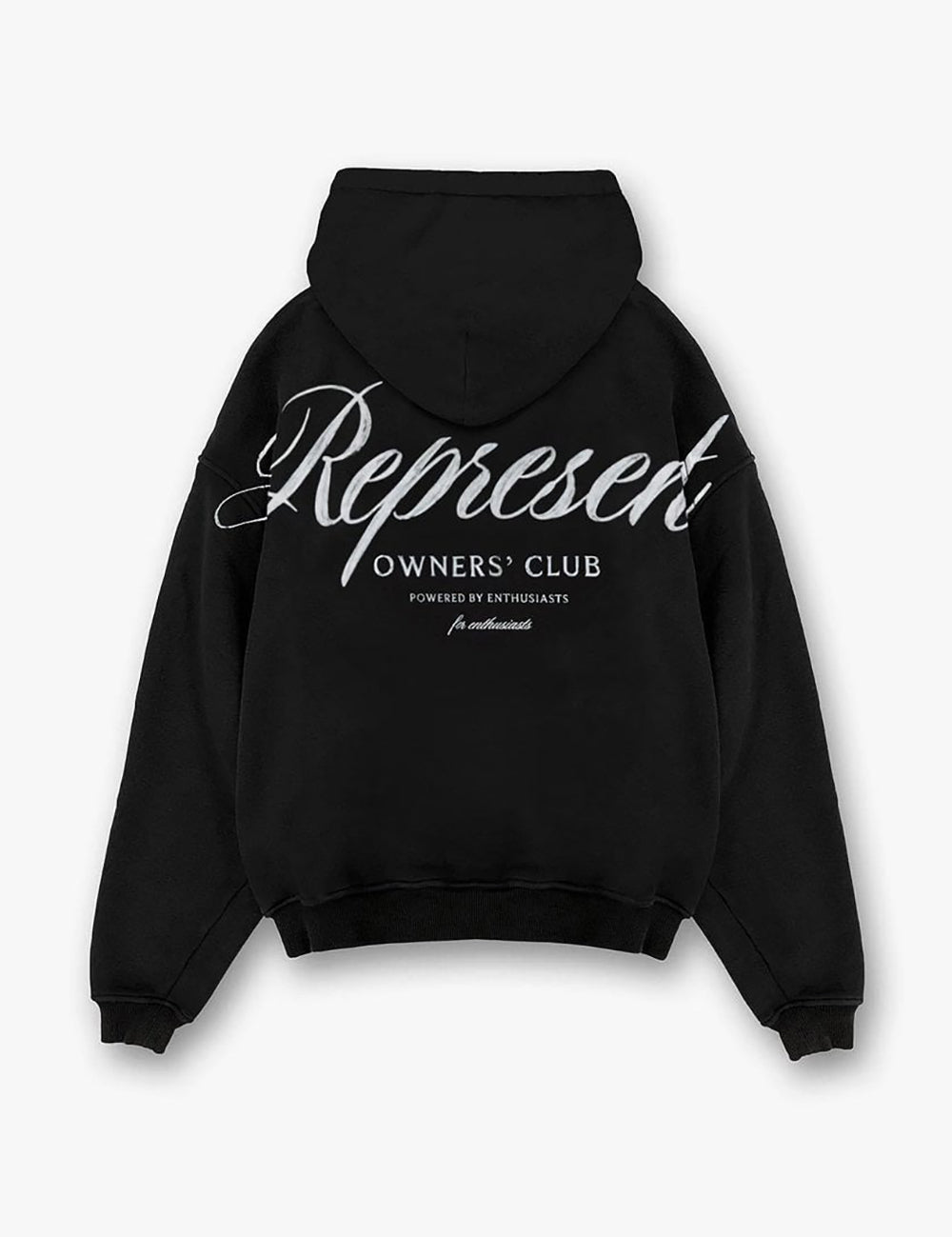 REPRESENT OC SCRIPT HOODIE BLACK