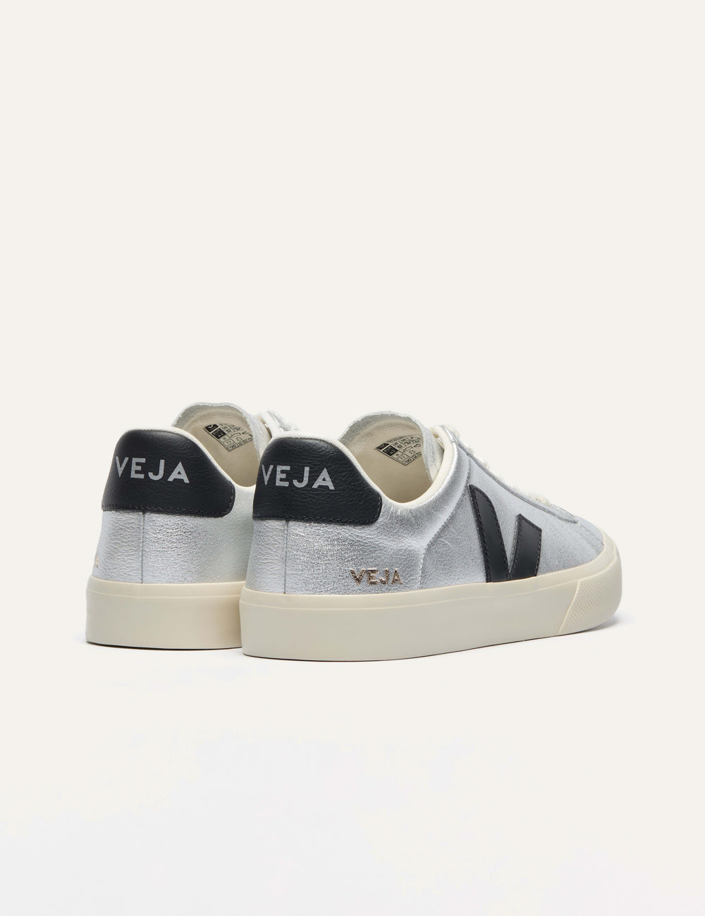 VEJA CAMPO SILVER BLACK