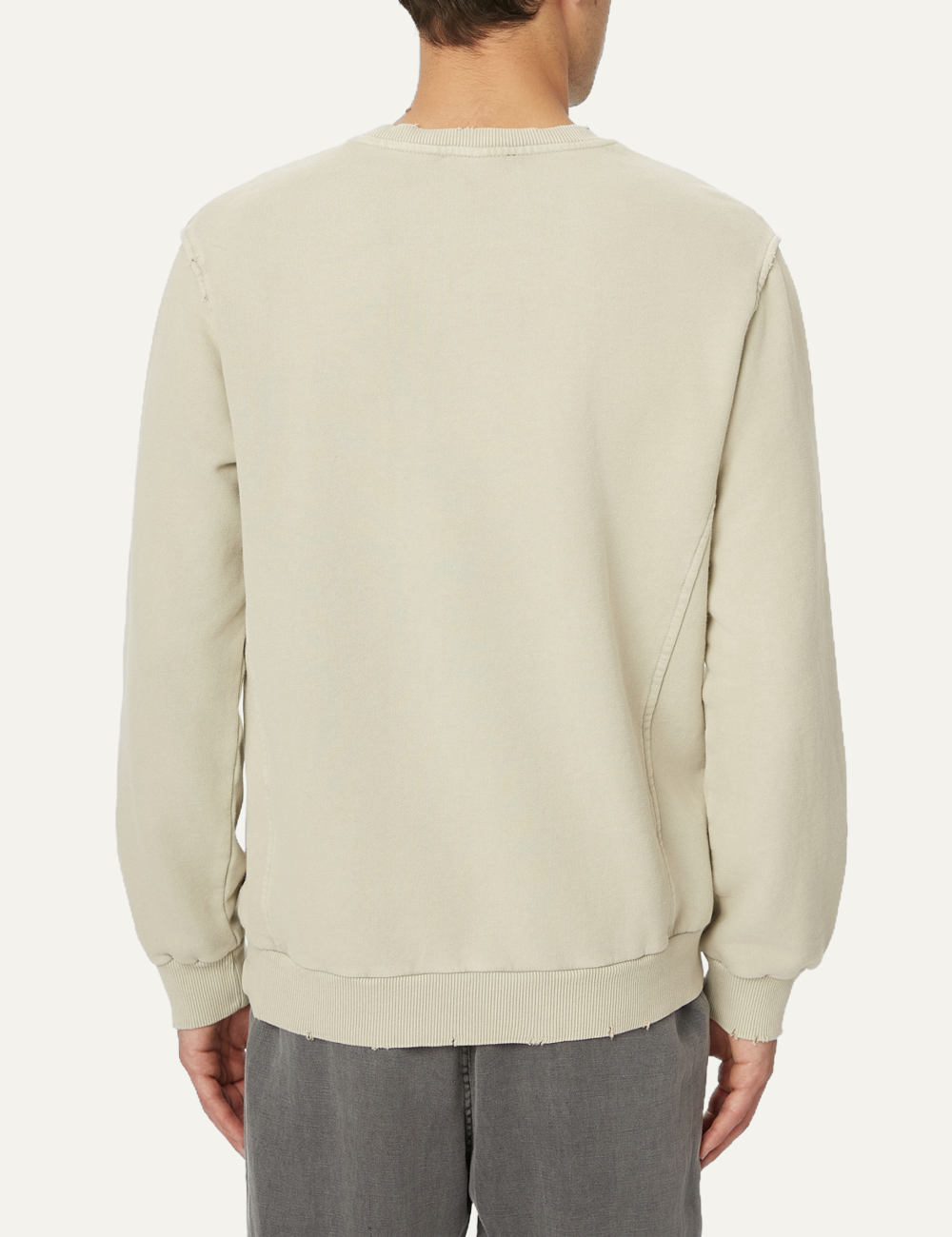 DIRTY LAUNDRY REGULAR CREWNECK WITH DESTROYS