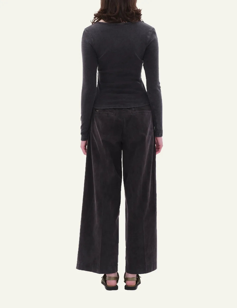 DIRTY LAUNDRY SCOOPNECK RIB LONGSLEEVE