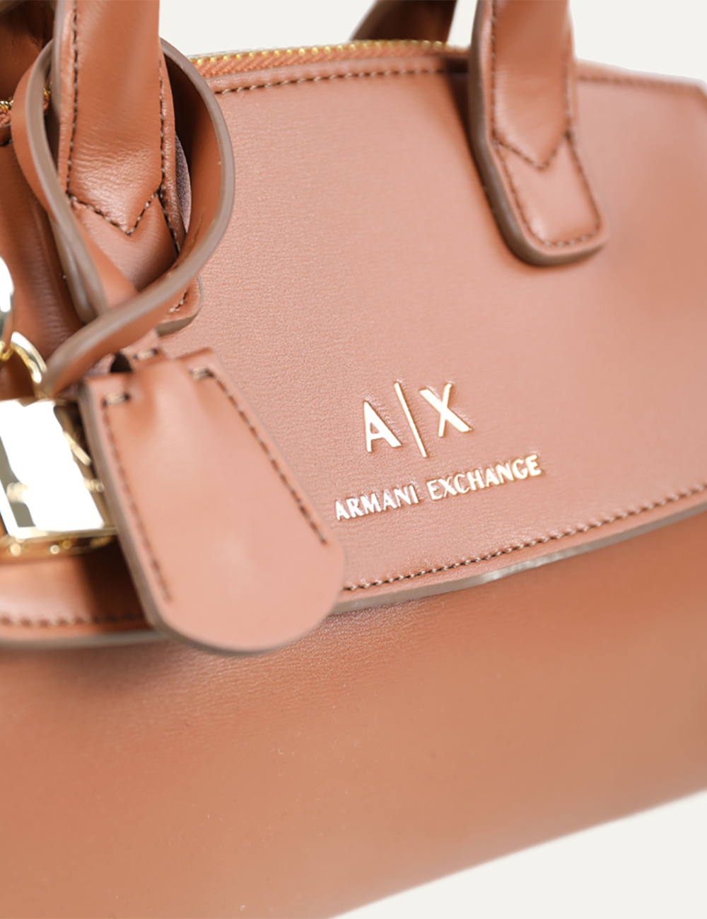 ARMANI EXCHANGE SHOPPING BAG BROWN BASS