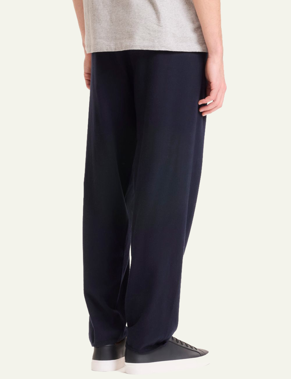 MAJESTIC FILATURES ORGANIC COTTON PANTS IN NAVY