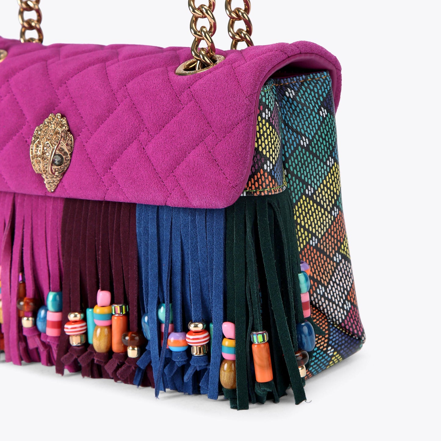 KURT GEIGER KENSINGTON FRINGE BAG