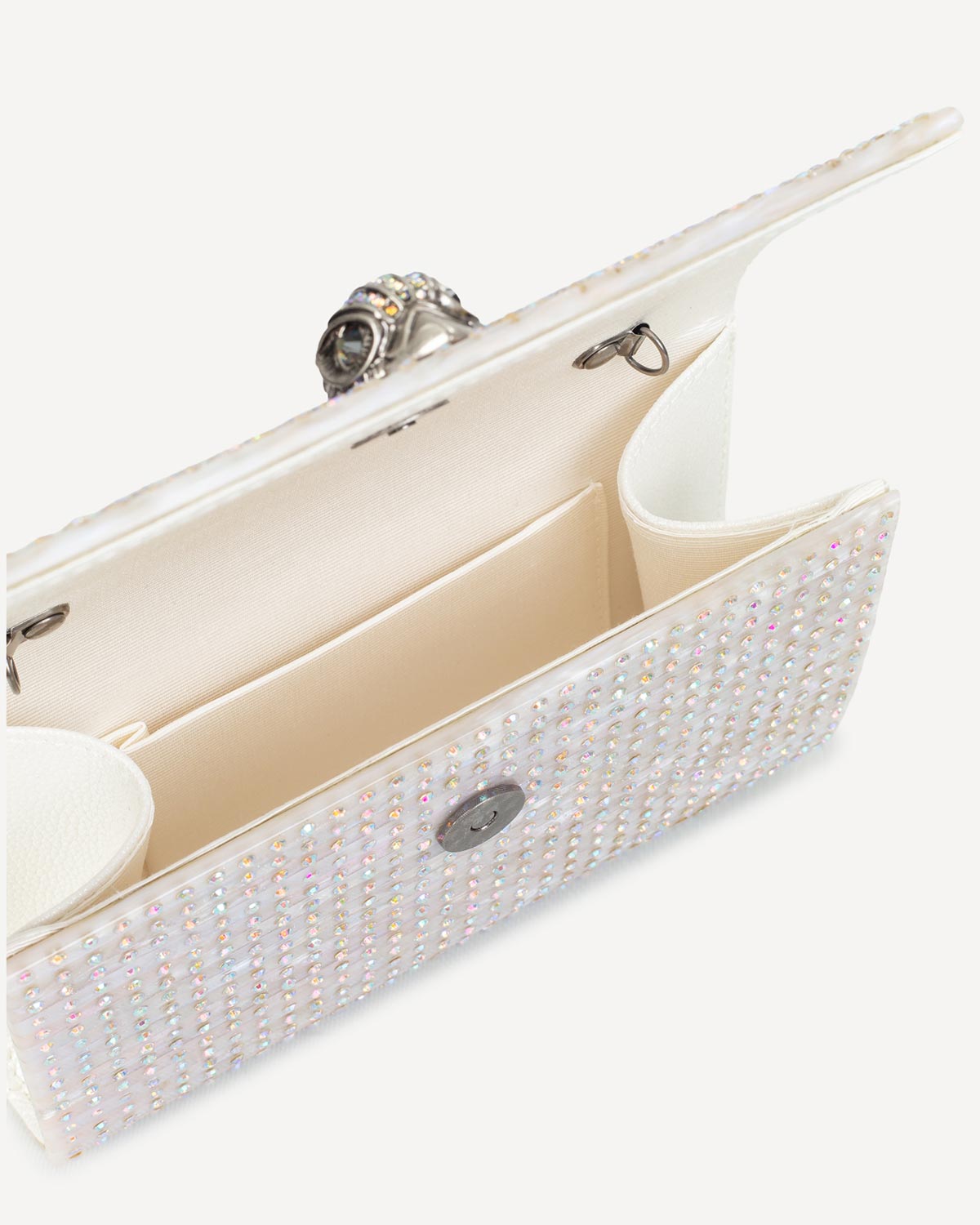 KURT GEIGER PARTY EAGLE CLUTCH CR