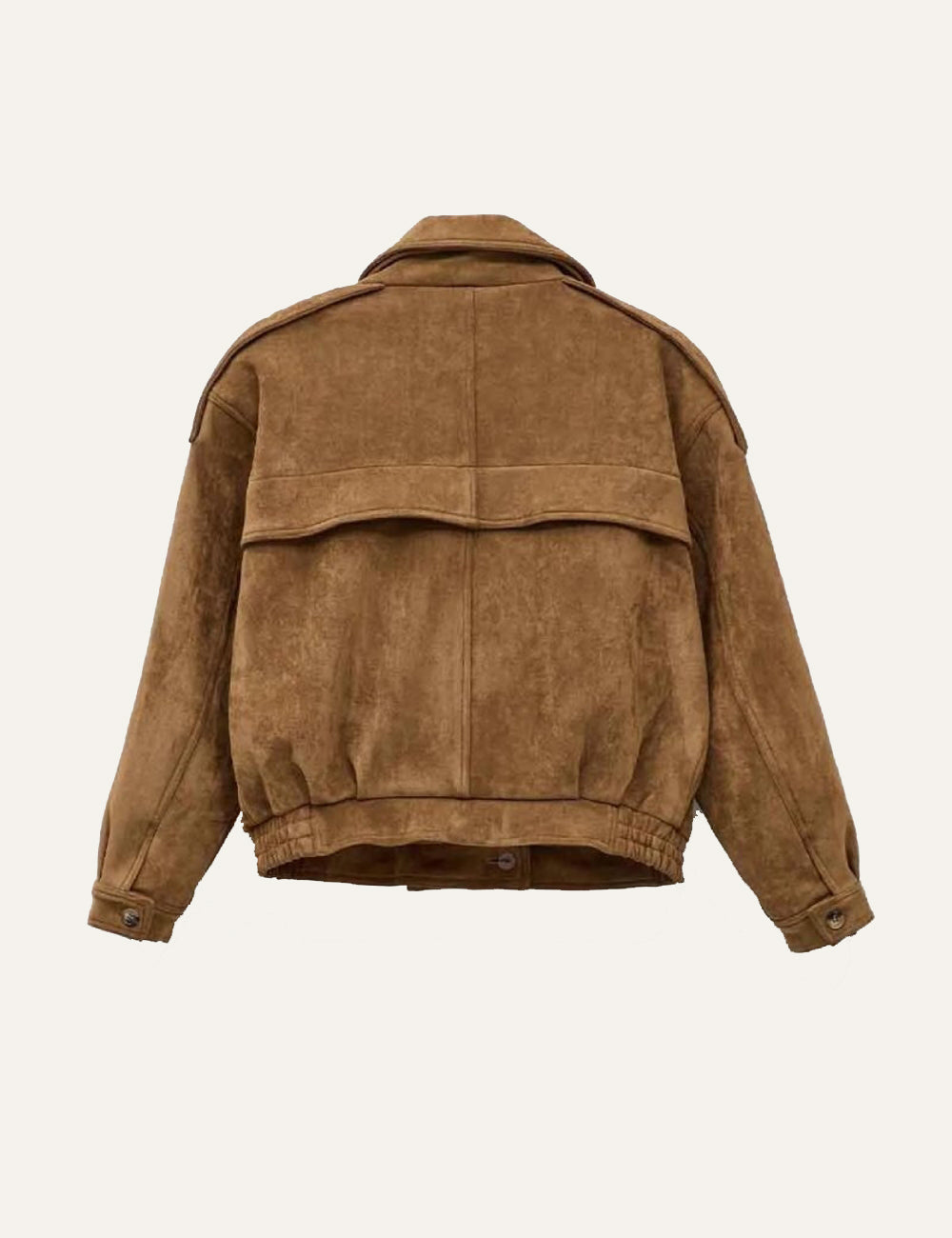 ELEH SUEDE CAMEL JACKET
