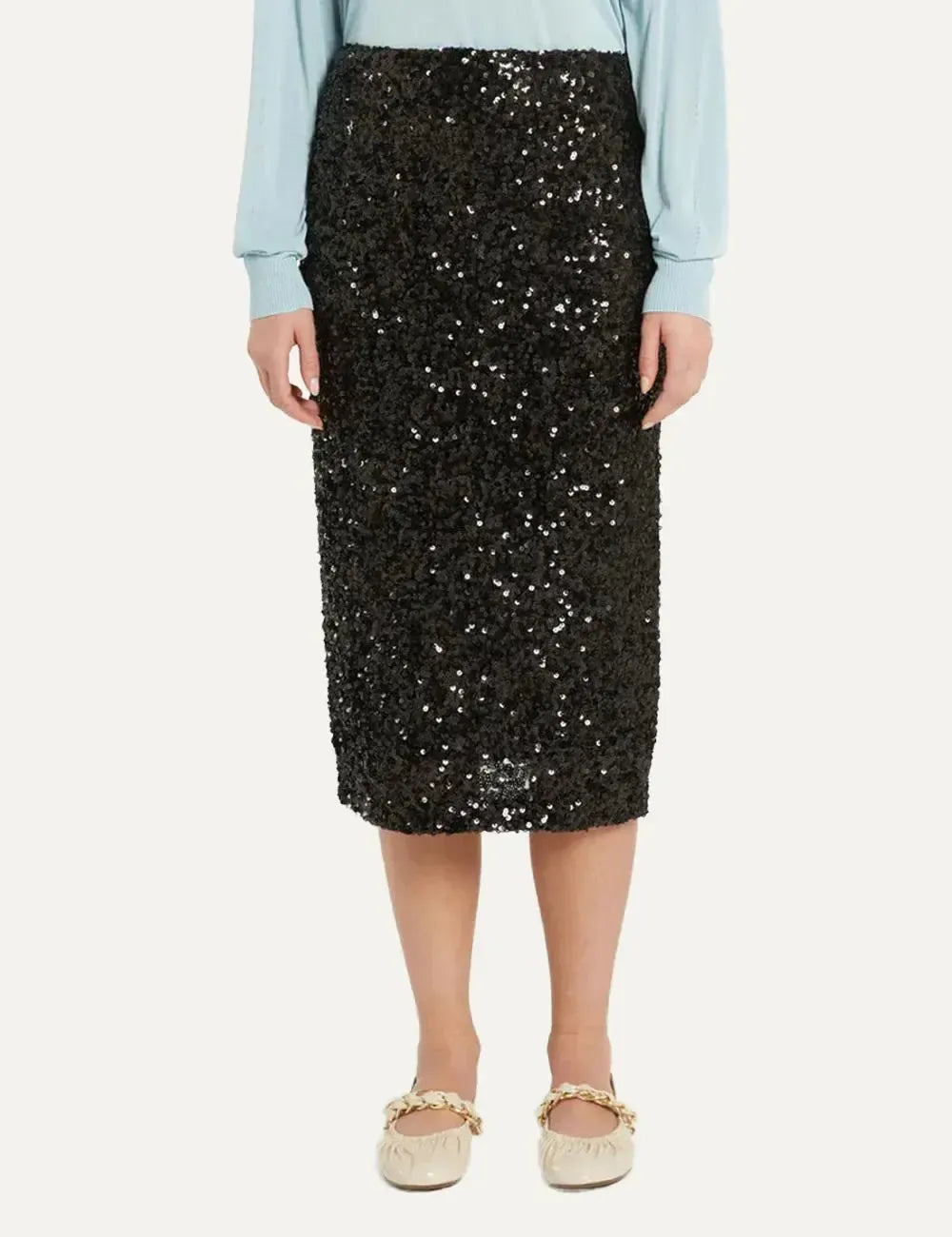 MARELLA RENNES BLACK SEQUINS