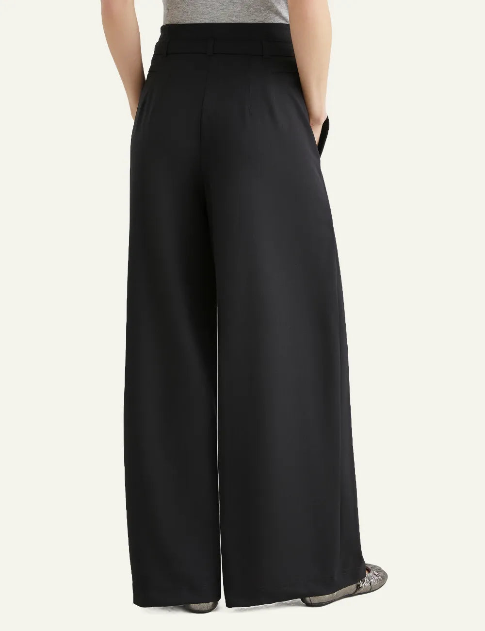 MARELLA BONDENO BLACK PLAIΝ