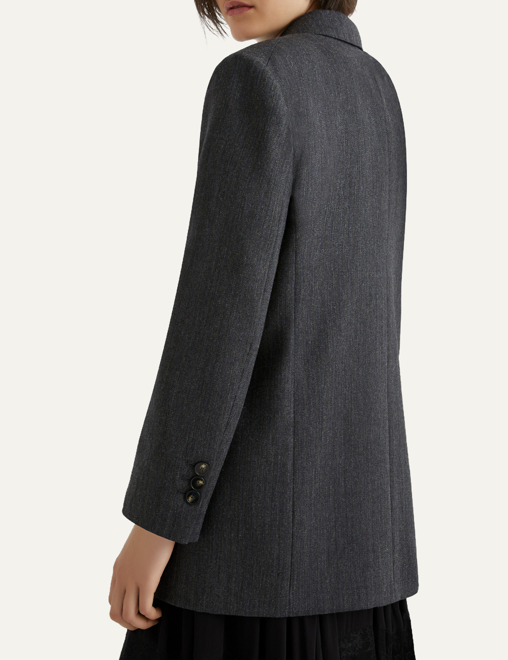 MARELLA CRASSO GREY PINSTRIPES