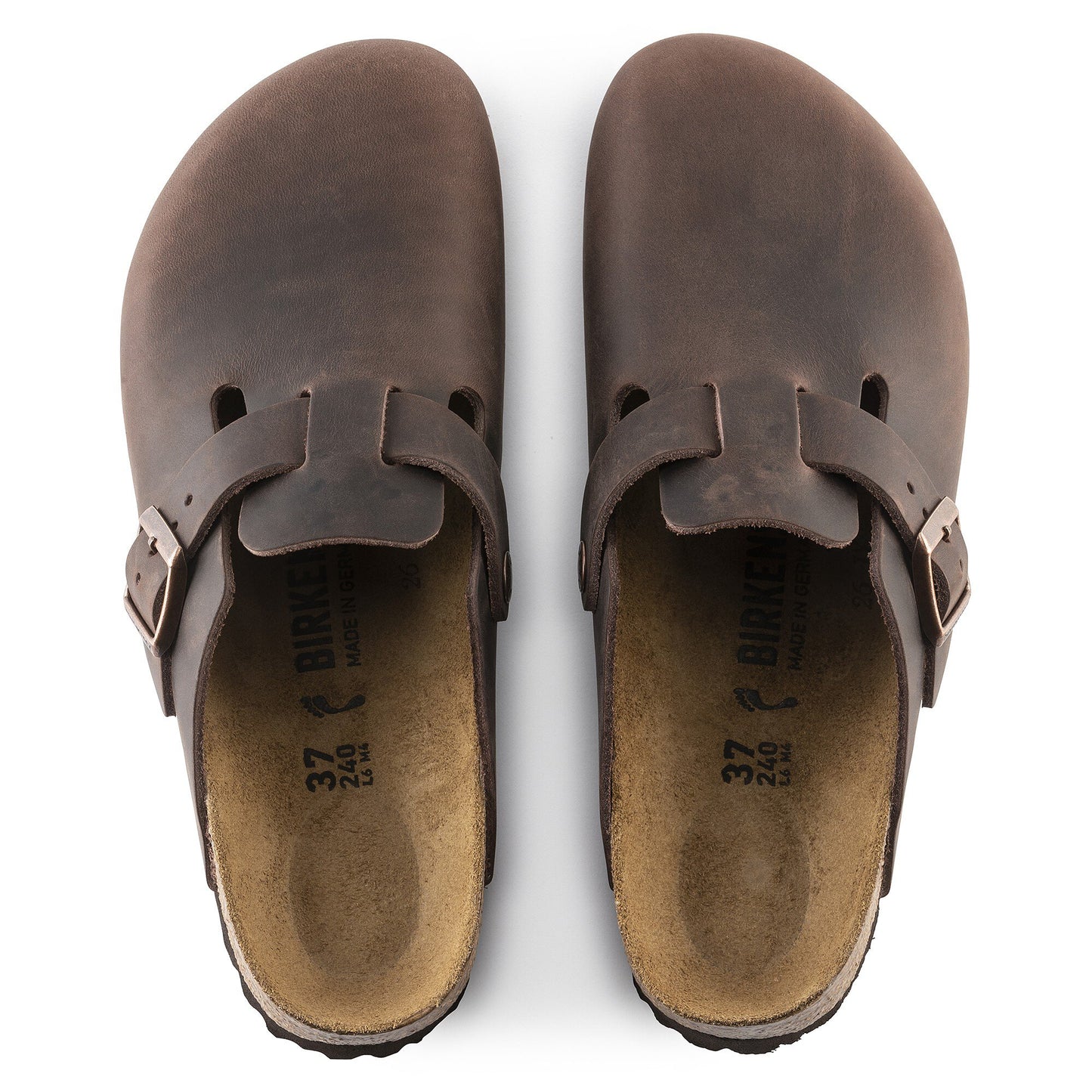BIRKENSTOCK LEATHER BOSTON HABANA