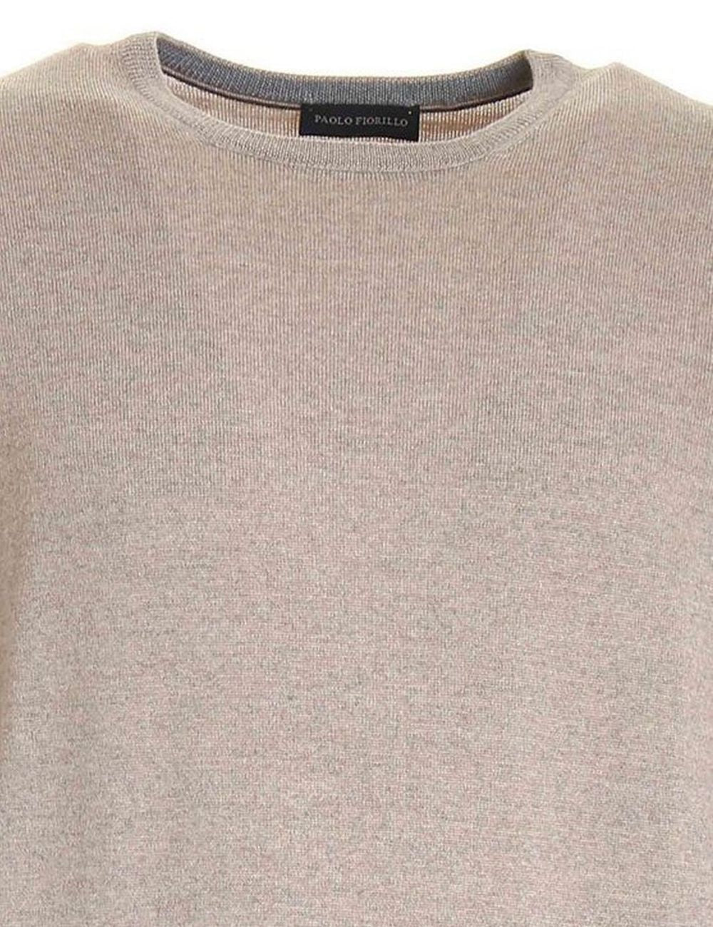 GRAN SASSO CREW PULLOVER BEIGE