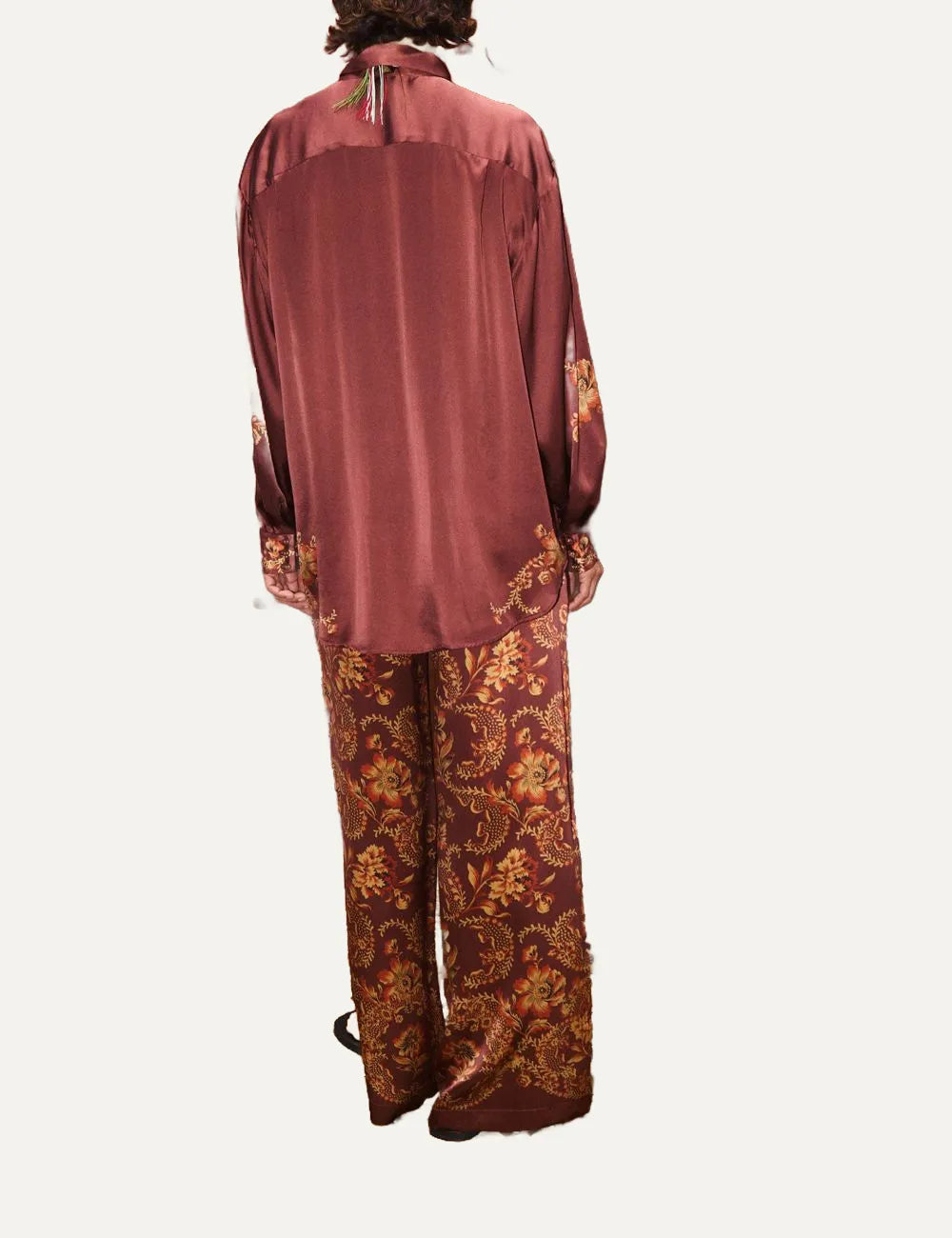 ALEMAIS SERAPHINA SILK PANT