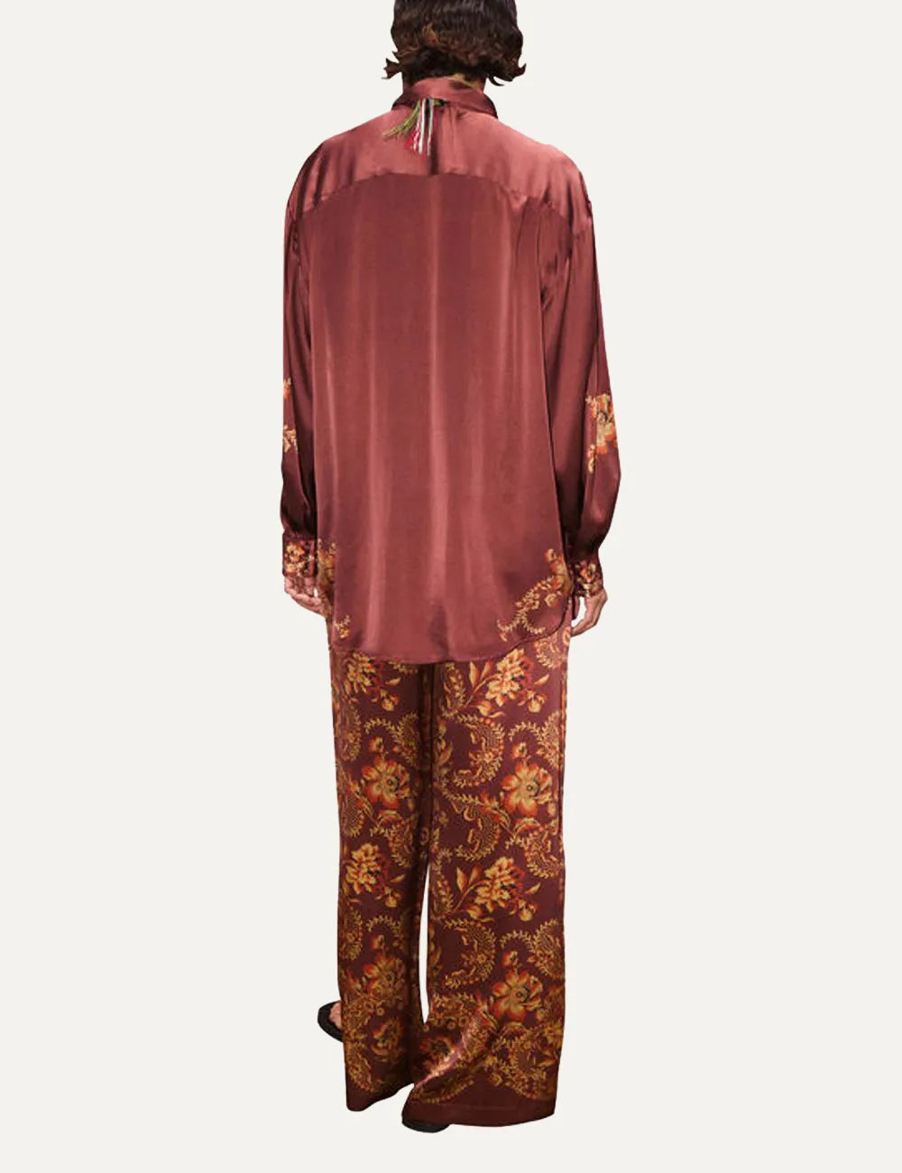 ALEMAIS SERAFINA SILK SHIRT