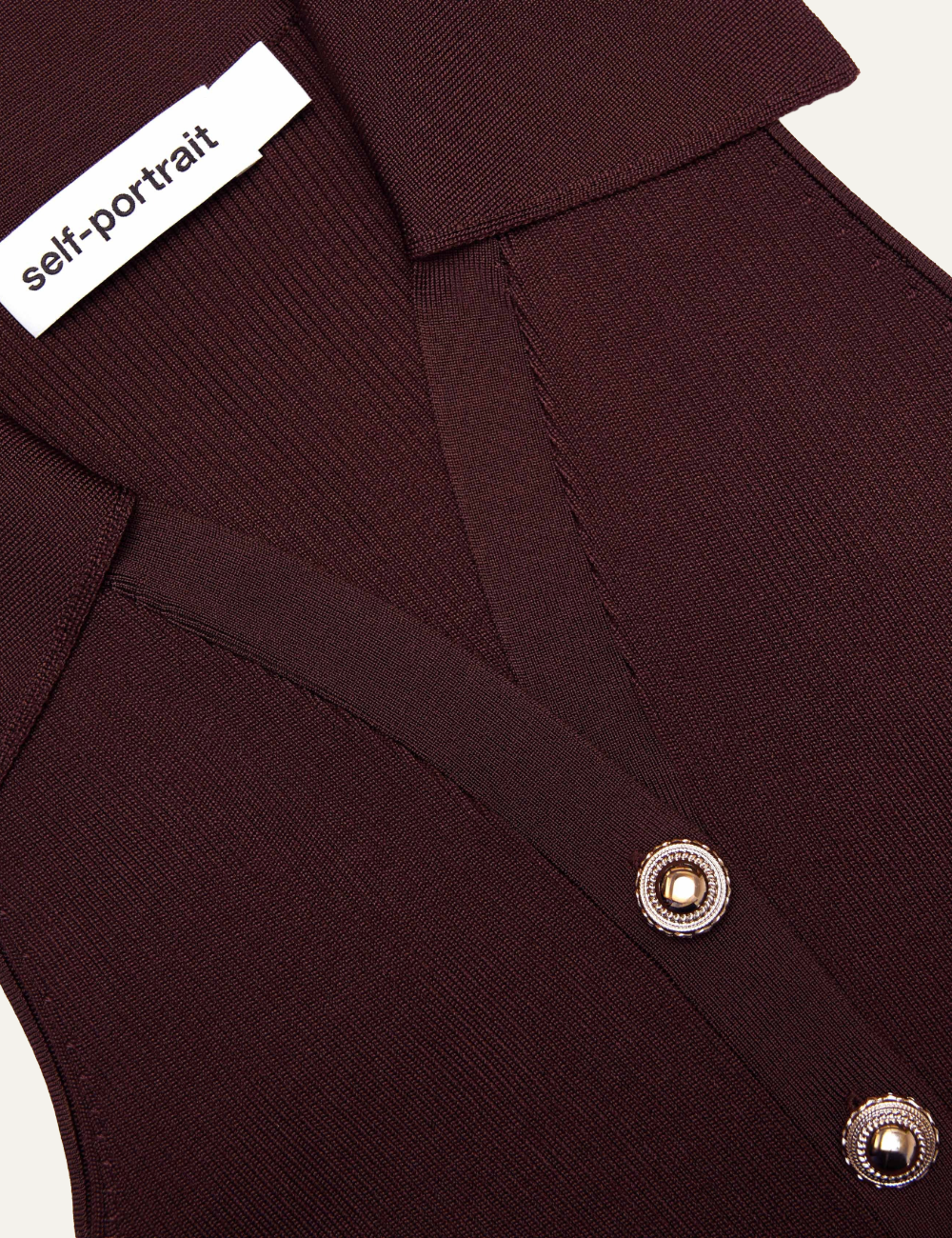 SELF-PORTRAIT KNIT MAXI DRESS