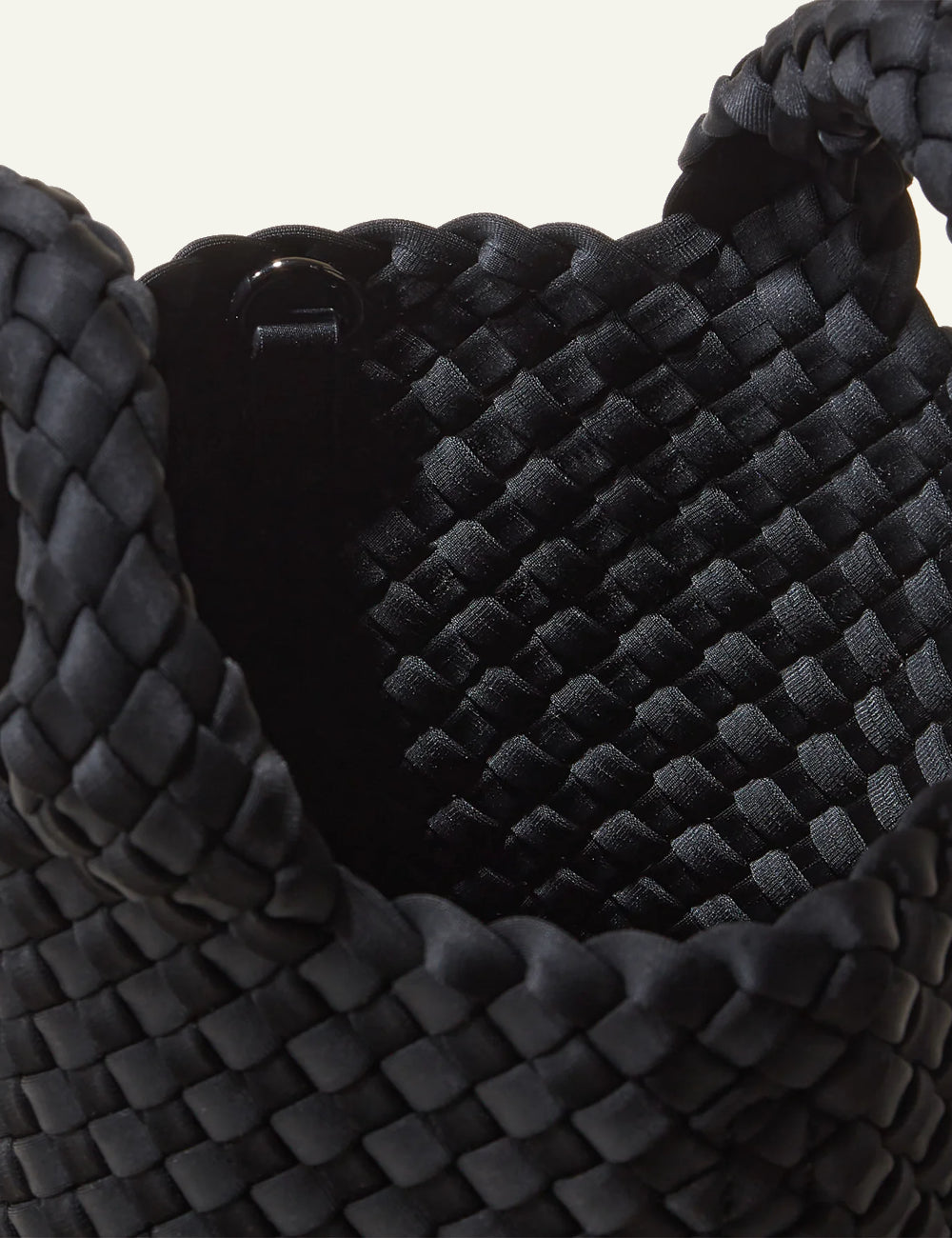 NAGHEDI ST BARTHS PETIT TOTE BLACK