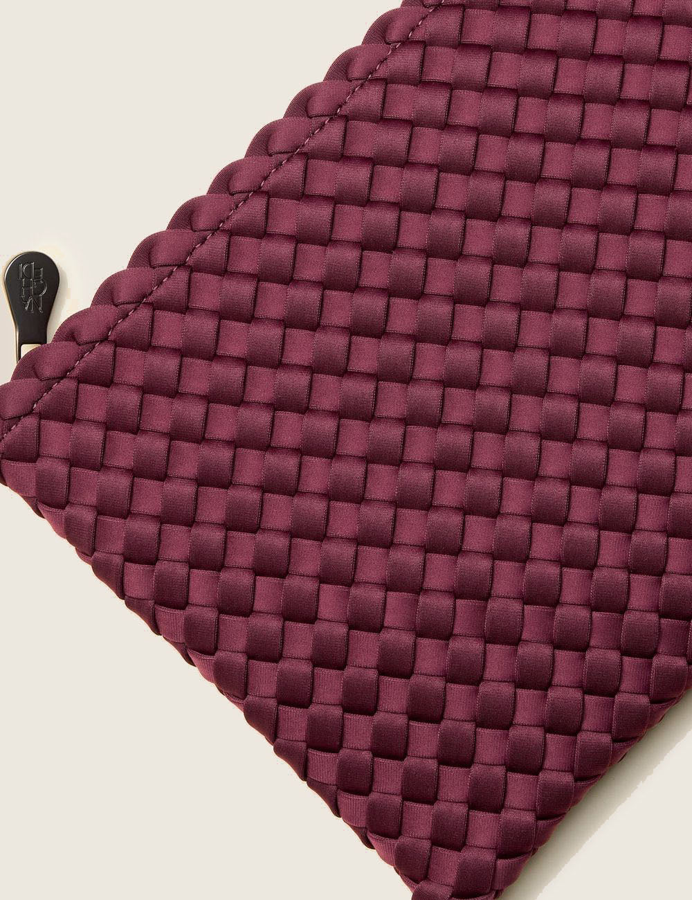 NAGHEDI NOMAD HOBO MEDIUM BORDEAUX