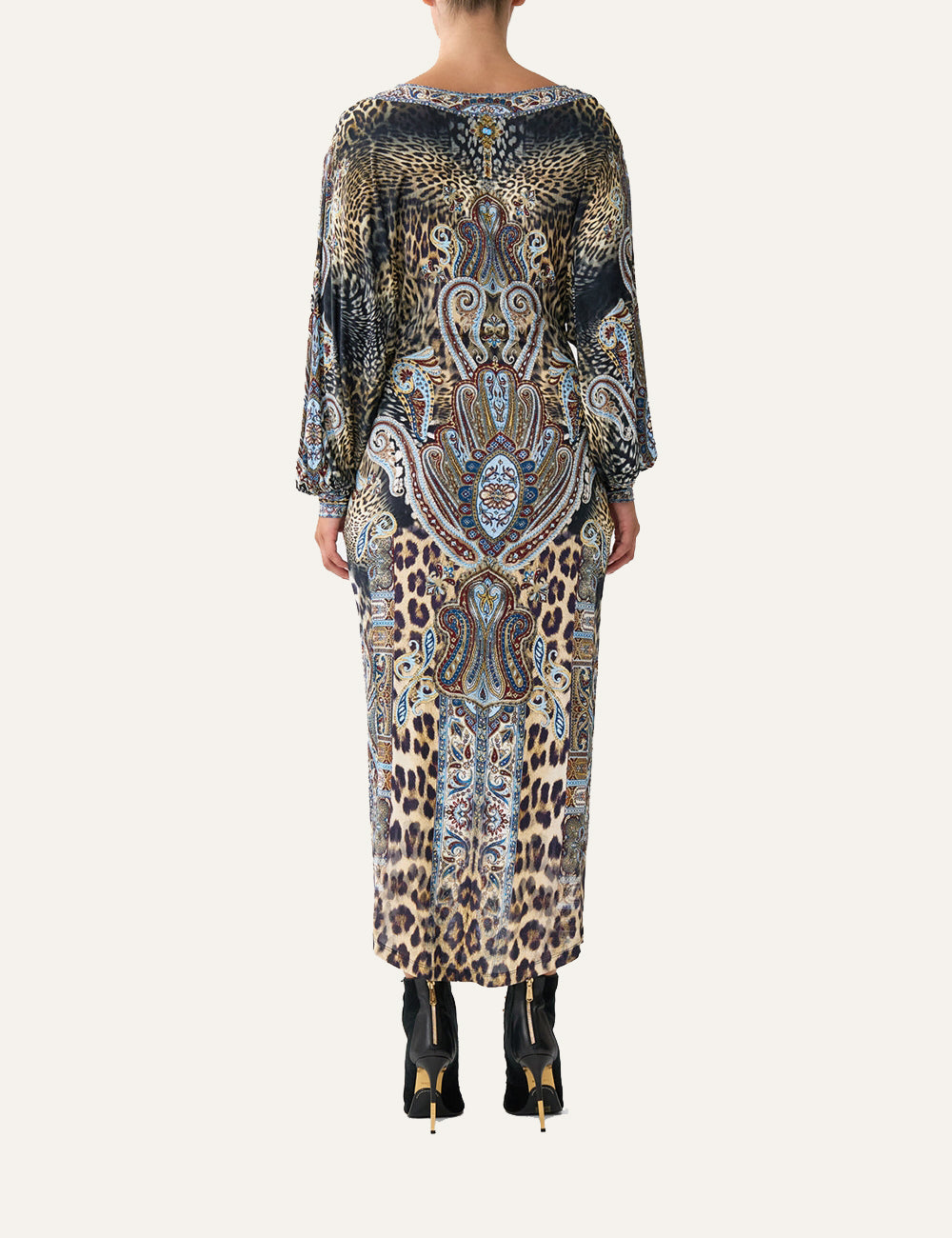 CAMILLA TWIST FRONT DRESS