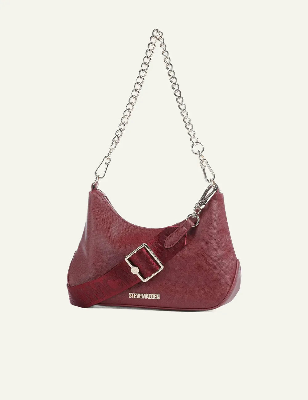 STEVE MADDEN BSIN BAG CHERRY