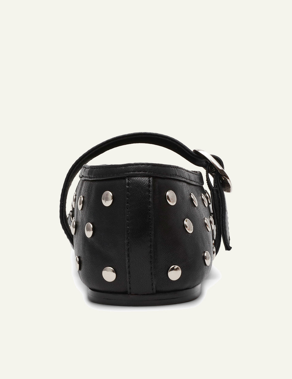 STEVE MADDEN ARCHER BALLERINAS IN BLACK